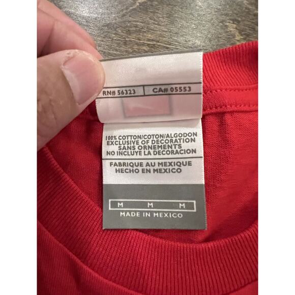 Vintage Nike Mens Red Special Olympics Oregon Be A Fan T-shirt Size M MEDIUM - Picture 7 of 9